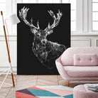 Deer Reader by Jordan Rogers on GIANT ART - vector illustration