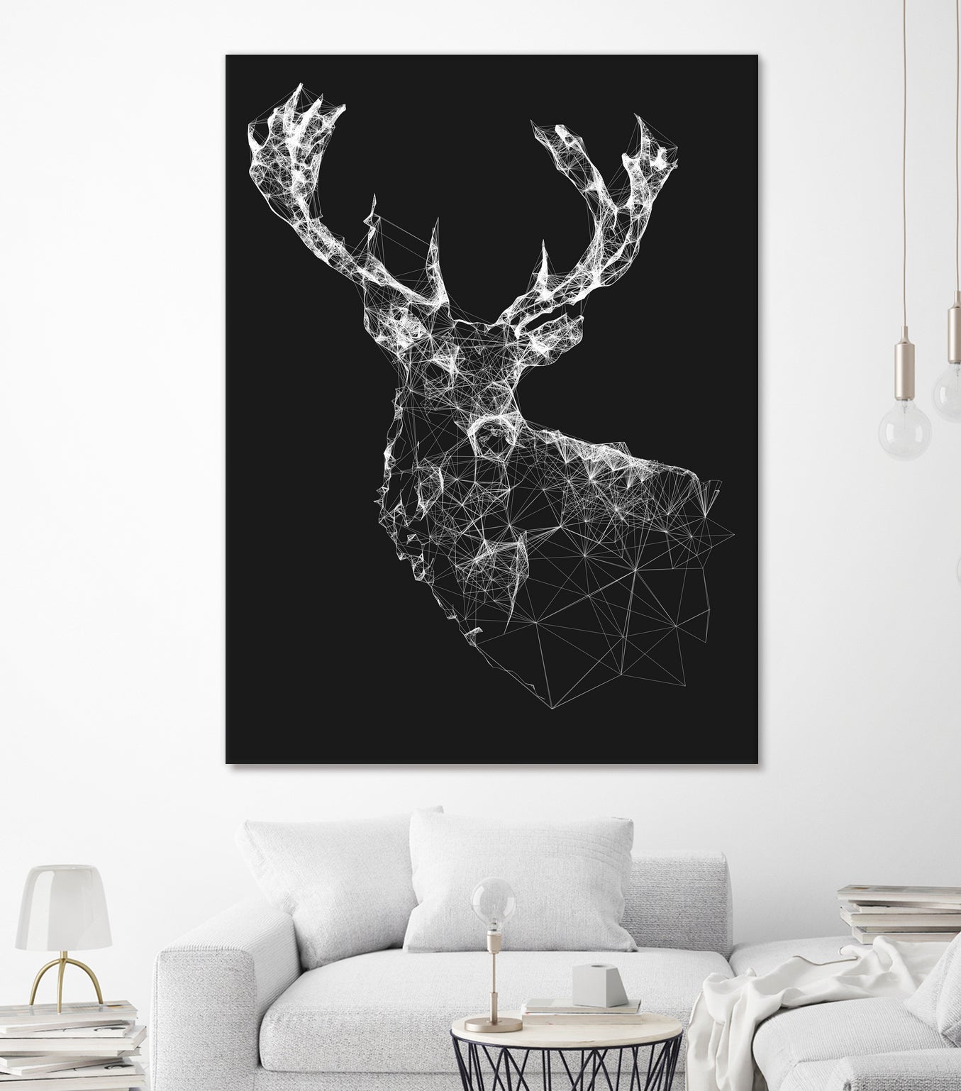 Deer Reader by Jordan Rogers on GIANT ART - vector illustration