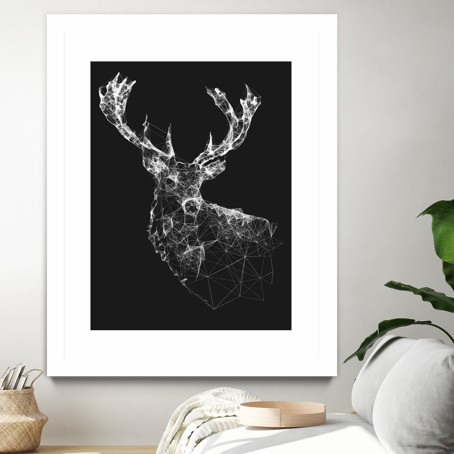 Deer Reader by Jordan Rogers on GIANT ART - vector illustration