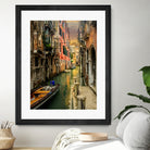 Colours of Venezia by Brian Tarr on GIANT ART - yellow digital painting