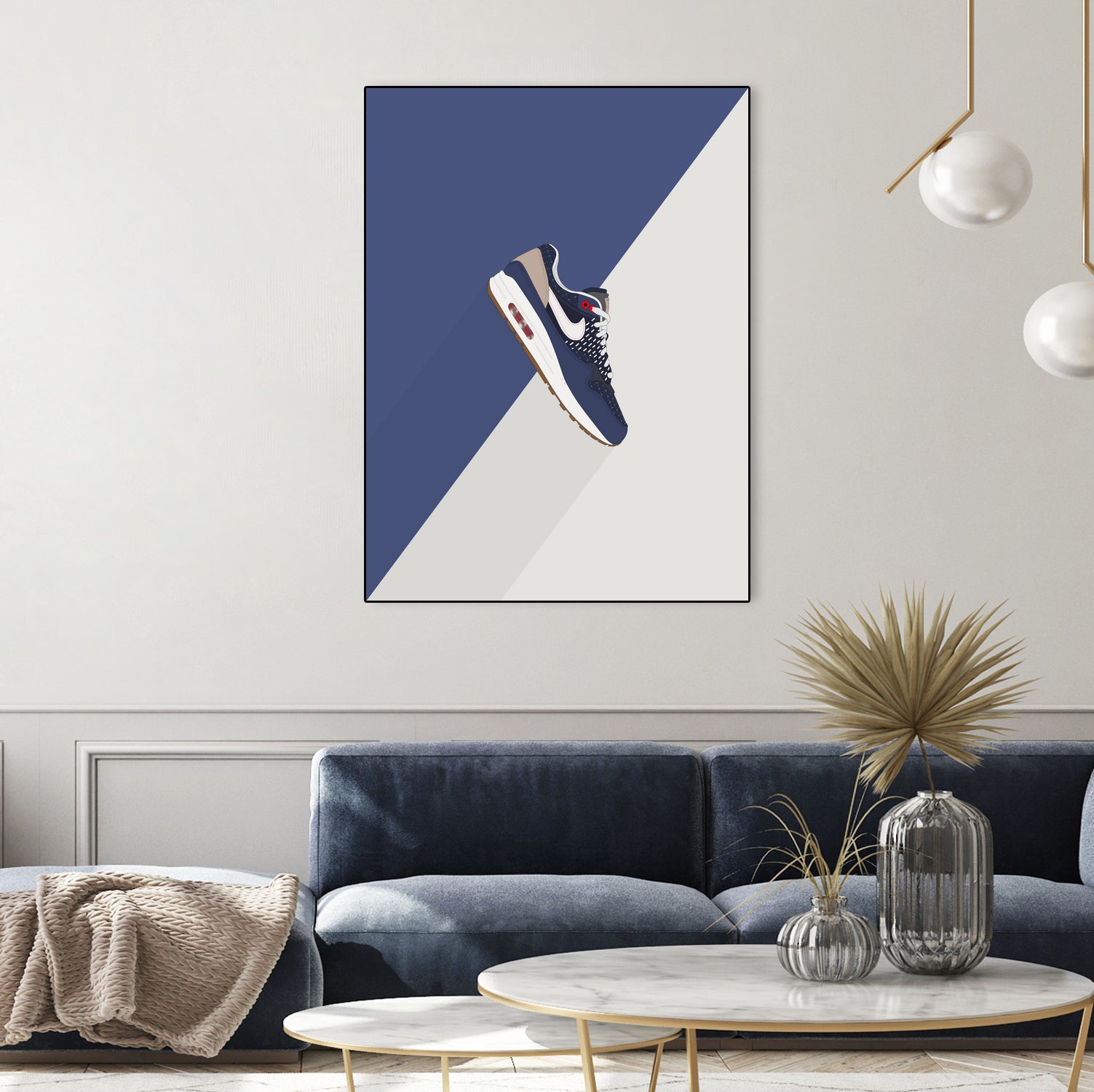 Airmax1 - blue void by Yanuar Ahmat on GIANT ART - white digital drawing