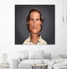 Matthew McConaughey by Rob Snow on GIANT ART - gray digital painting