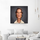 Matthew McConaughey by Rob Snow on GIANT ART - gray digital painting