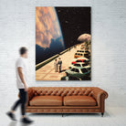 Space Promenade by Jonas Haeg on GIANT ART - black digital painting