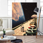 Space Promenade by Jonas Haeg on GIANT ART - black digital painting