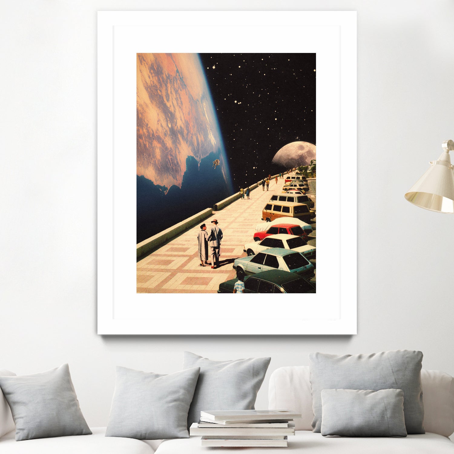 Space Promenade by Jonas Haeg on GIANT ART - black digital painting