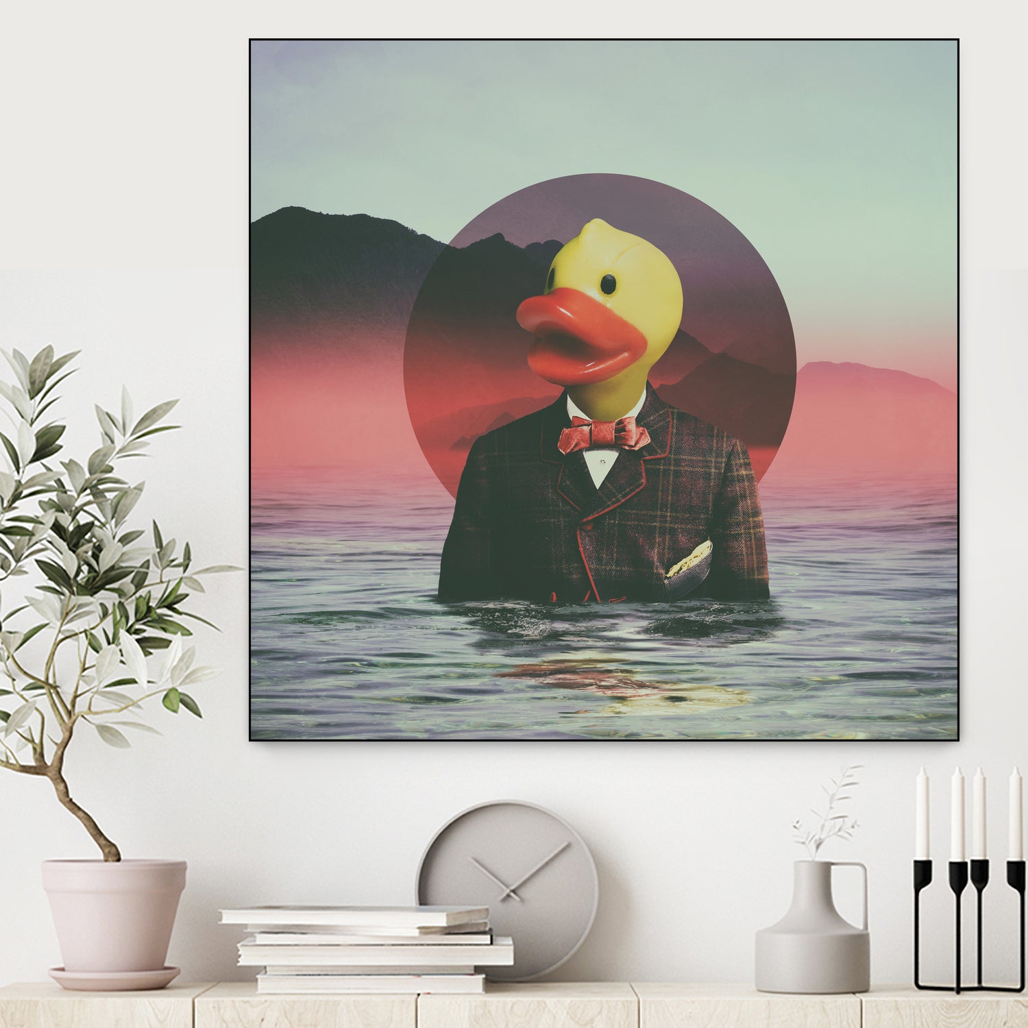 Rubber Ducky by Ali Gulec on GIANT ART - white photo manipulation