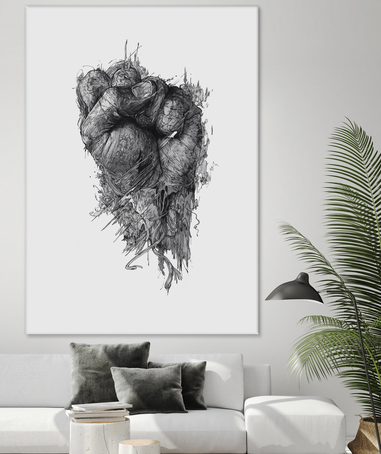 Only the Brave by Krzysztof Domaradzki on GIANT ART - gray digital drawing