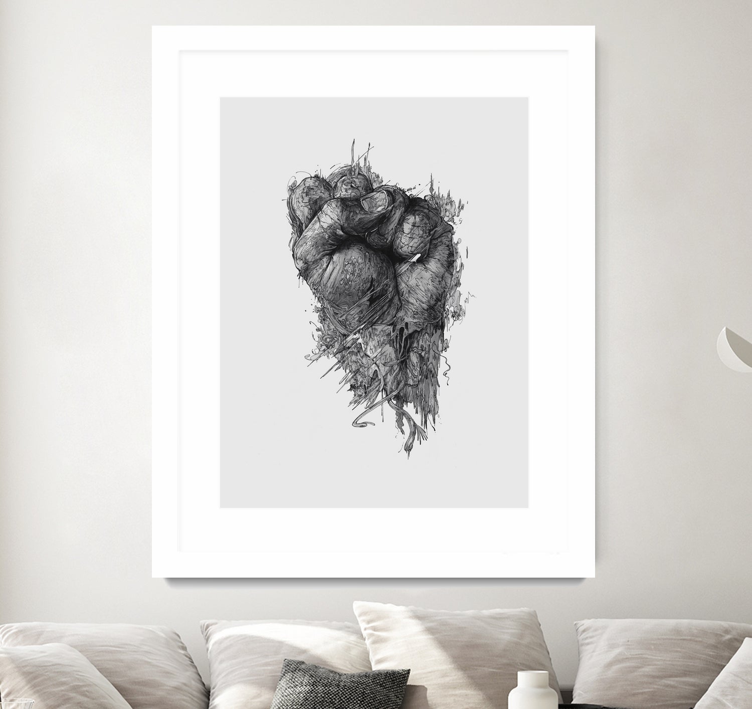 Only the Brave by Krzysztof Domaradzki on GIANT ART - gray digital drawing