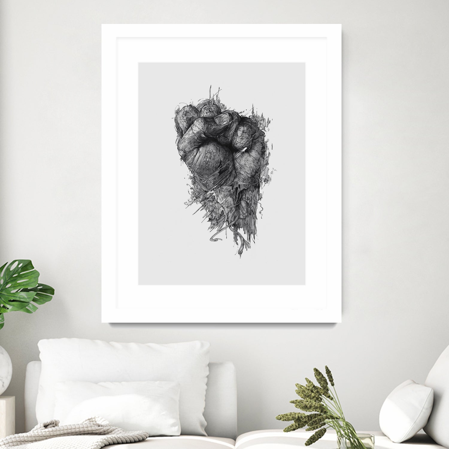 Only the Brave by Krzysztof Domaradzki on GIANT ART - gray digital drawing