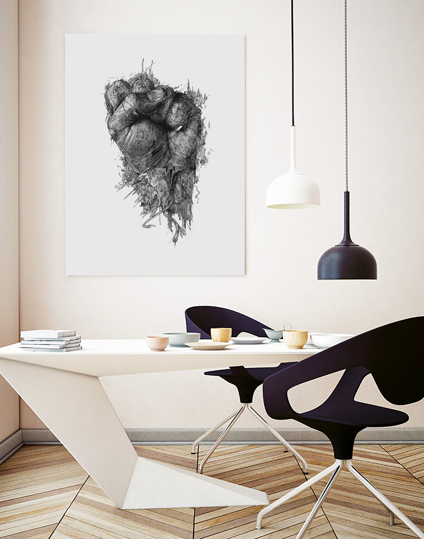 Only the Brave by Krzysztof Domaradzki on GIANT ART - gray digital drawing