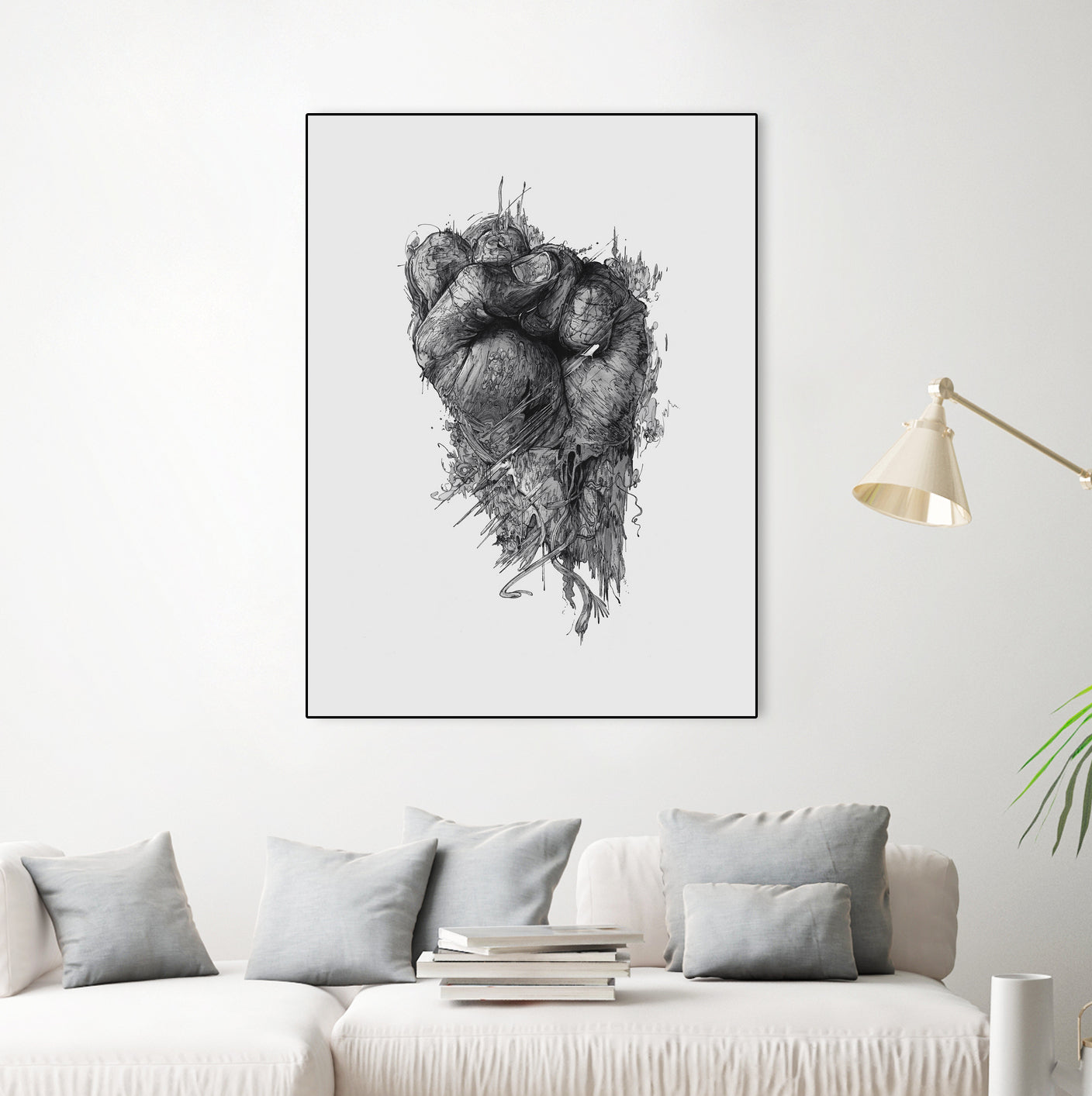 Only the Brave by Krzysztof Domaradzki on GIANT ART - gray digital drawing