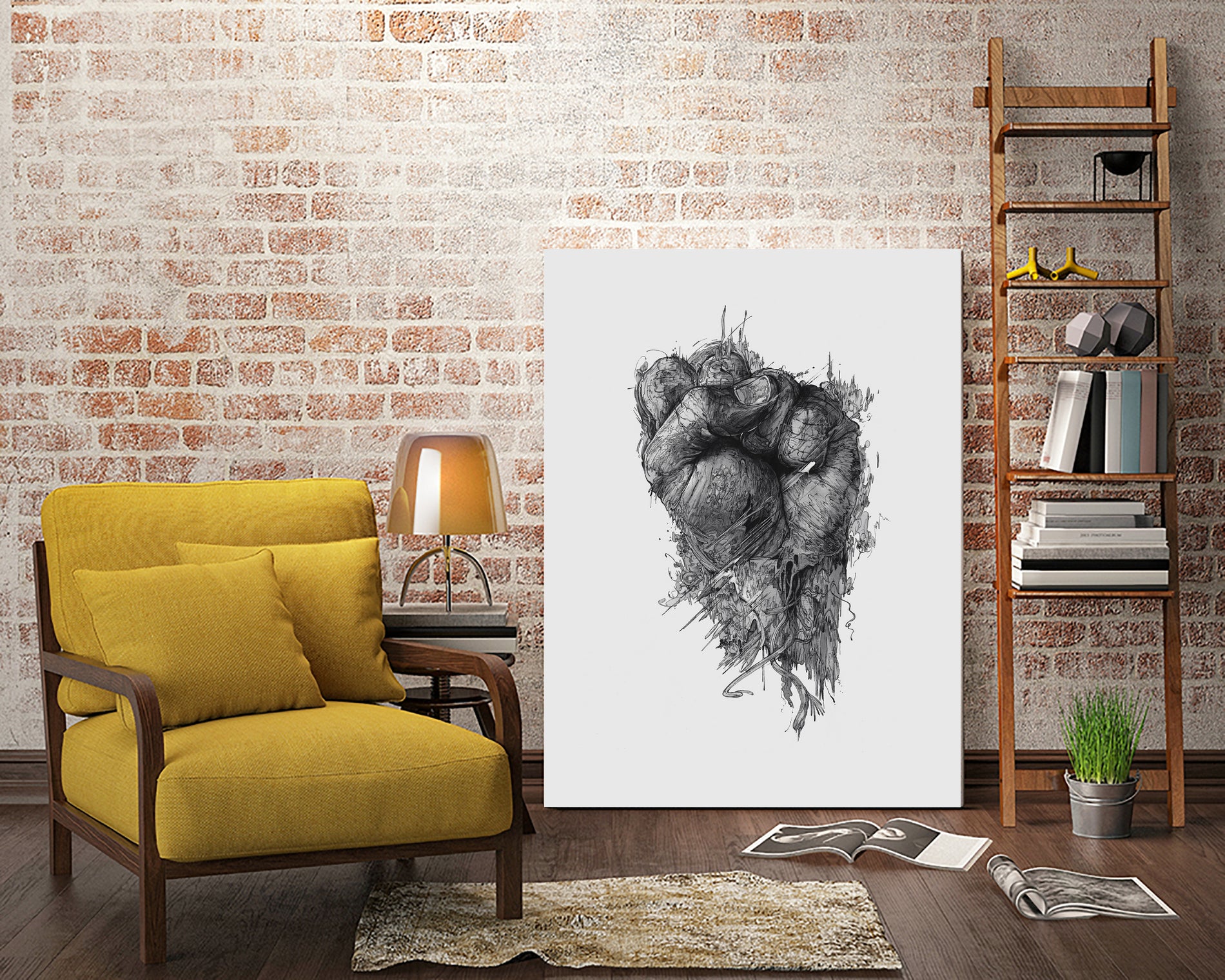 Only the Brave by Krzysztof Domaradzki on GIANT ART - gray digital drawing