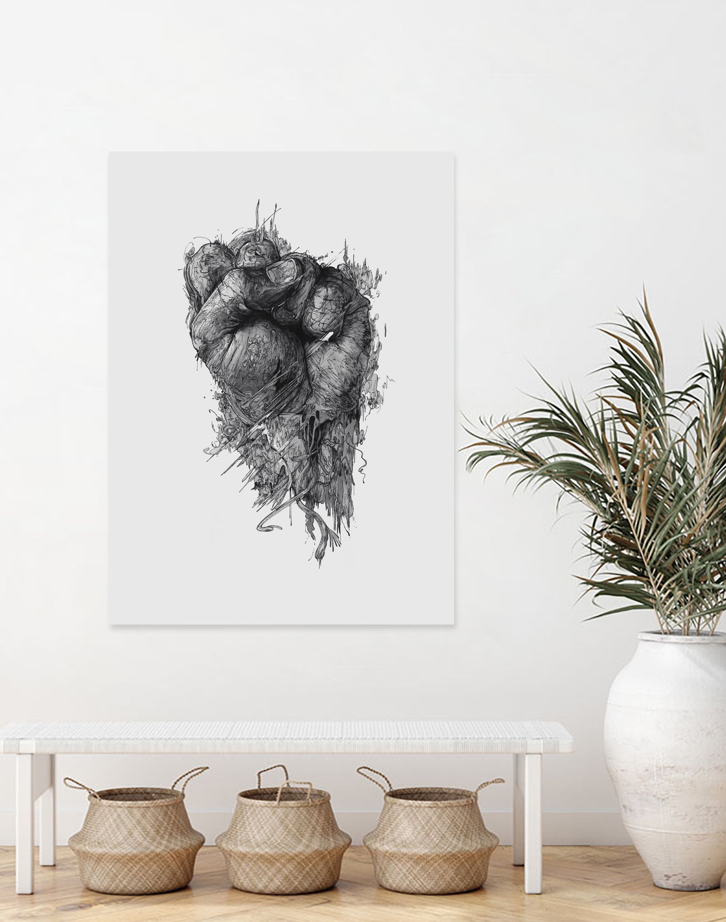 Only the Brave by Krzysztof Domaradzki on GIANT ART - gray digital drawing