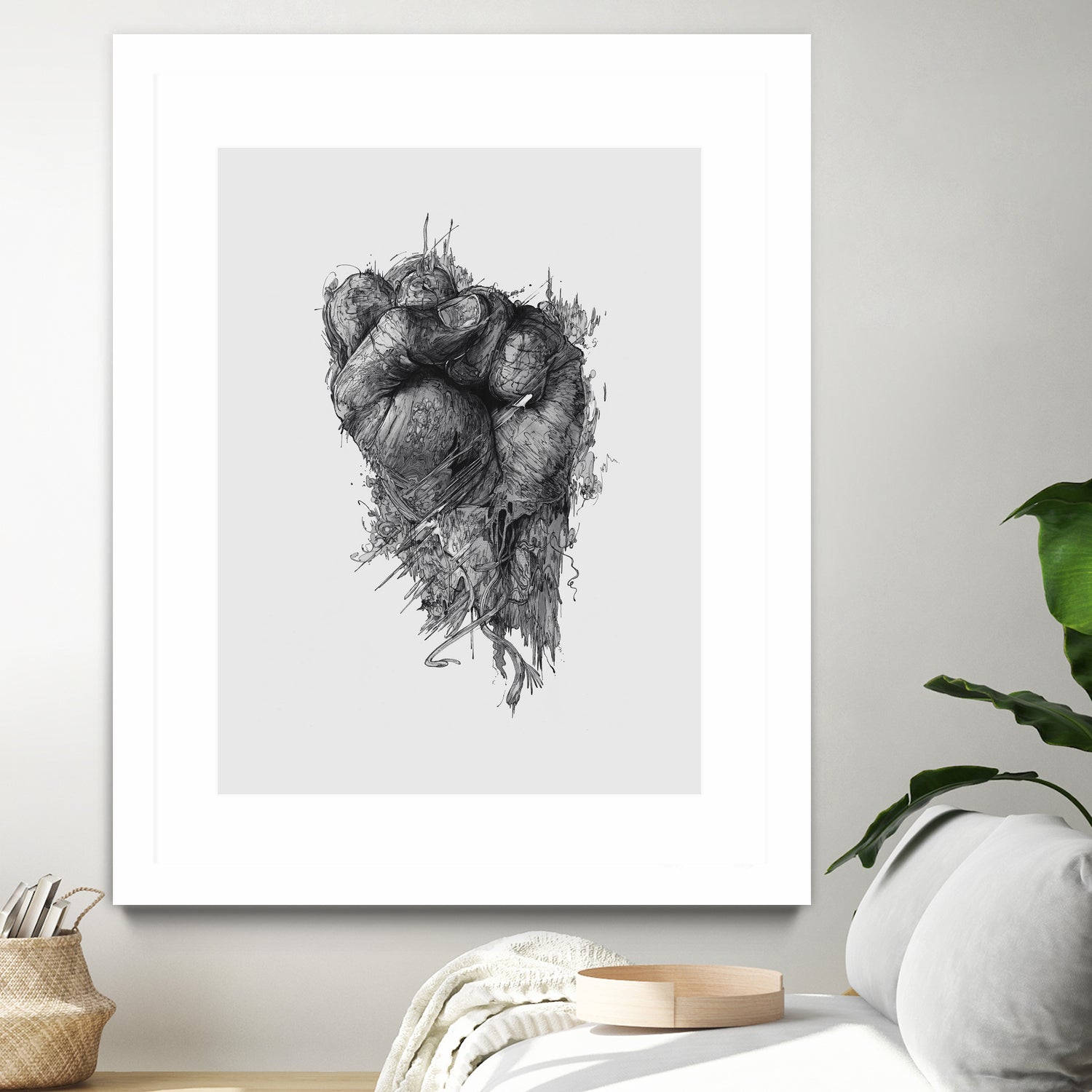 Only the Brave by Krzysztof Domaradzki on GIANT ART - gray digital drawing