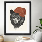 Zissou the Bear by Laura Graves on GIANT ART - red digital drawing