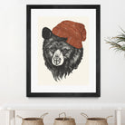 Zissou the Bear by Laura Graves on GIANT ART - red digital drawing