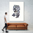 Koala by Laura Graves on GIANT ART - gray digital painting