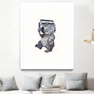 Koala by Laura Graves on GIANT ART - gray digital painting