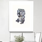 Koala by Laura Graves on GIANT ART - gray digital painting