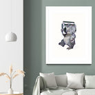 Koala by Laura Graves on GIANT ART - gray digital painting