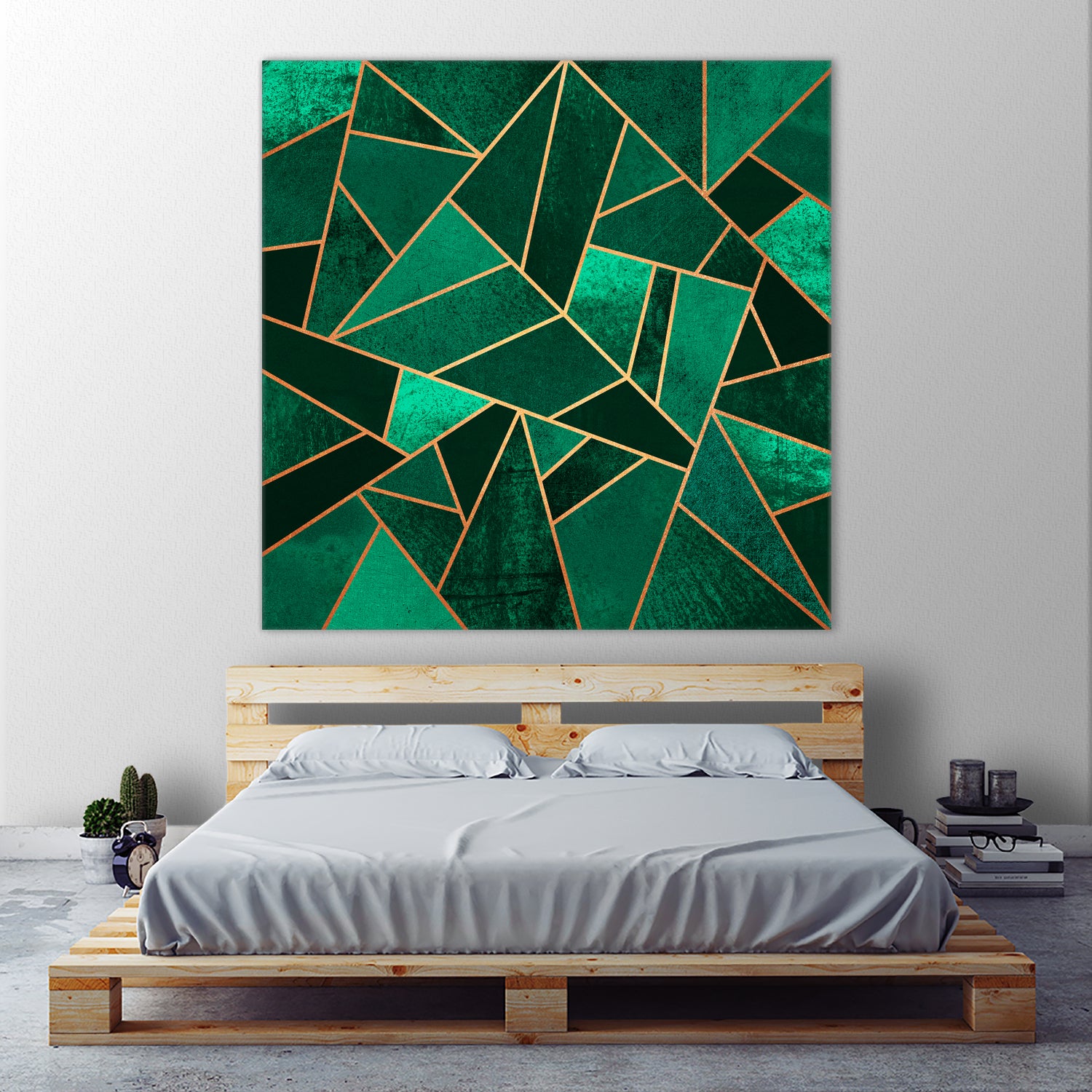 Emerald And Copper by Elisabeth Fredriksson on GIANT ART - green digital painting