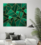 Emerald And Copper by Elisabeth Fredriksson on GIANT ART - green digital painting