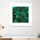 Emerald And Copper by Elisabeth Fredriksson on GIANT ART - green digital painting