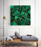 Emerald And Copper by Elisabeth Fredriksson on GIANT ART - green digital painting