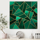 Emerald And Copper by Elisabeth Fredriksson on GIANT ART - green digital painting