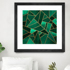 Emerald And Copper by Elisabeth Fredriksson on GIANT ART - green digital painting