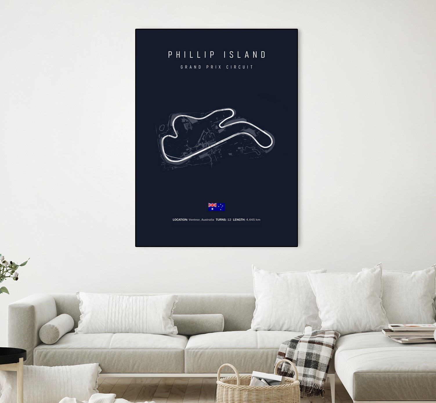 Phillip Island Circuit by Ilham Akbar on GIANT ART - black digital painting