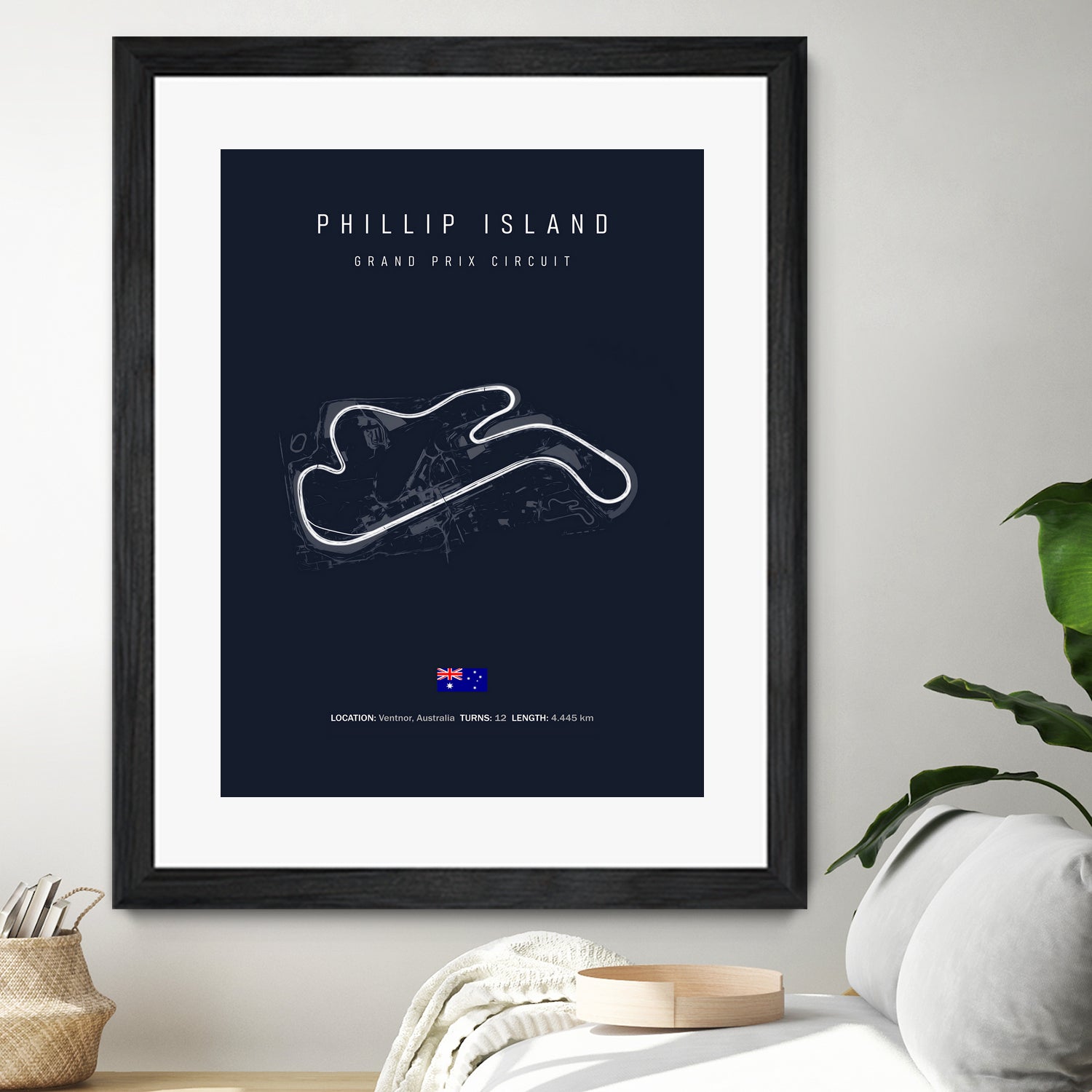 Phillip Island Circuit by Ilham Akbar on GIANT ART - black digital painting