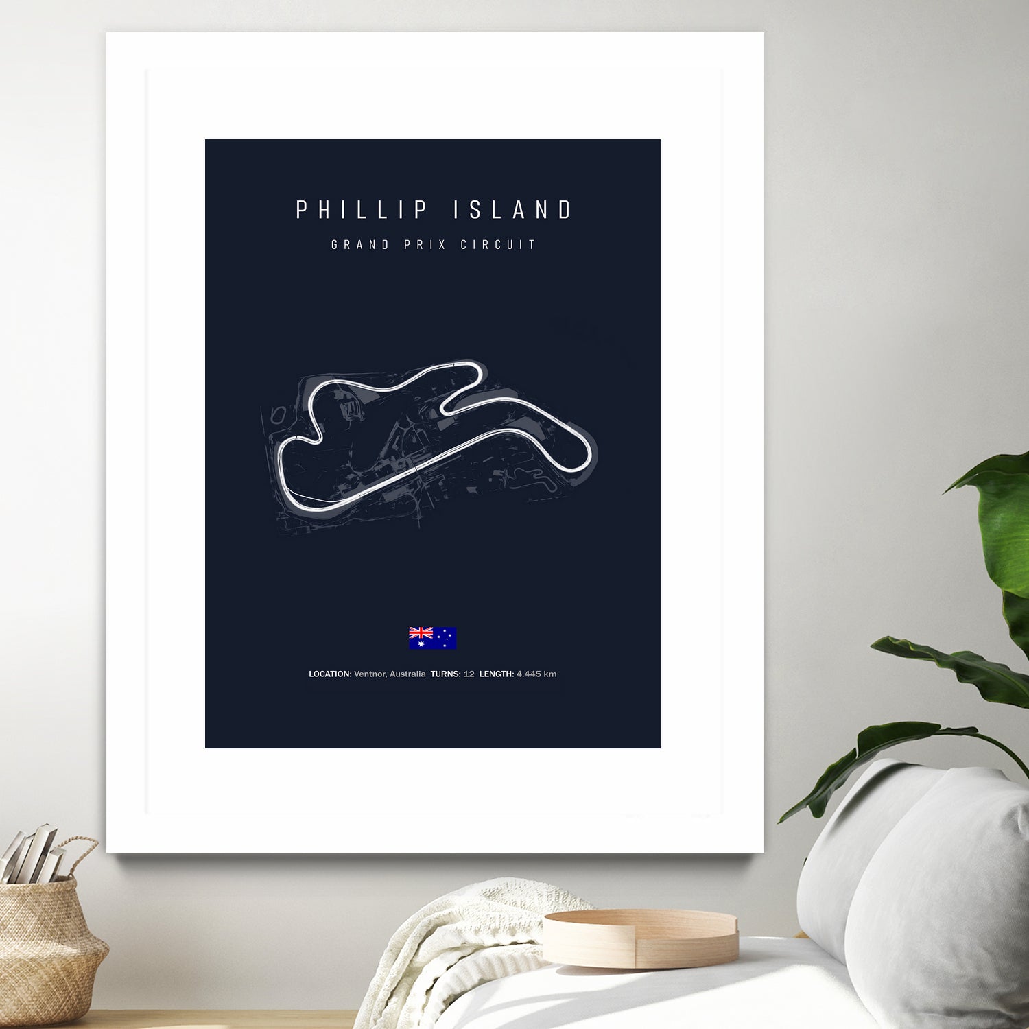 Phillip Island Circuit by Ilham Akbar on GIANT ART - black digital painting