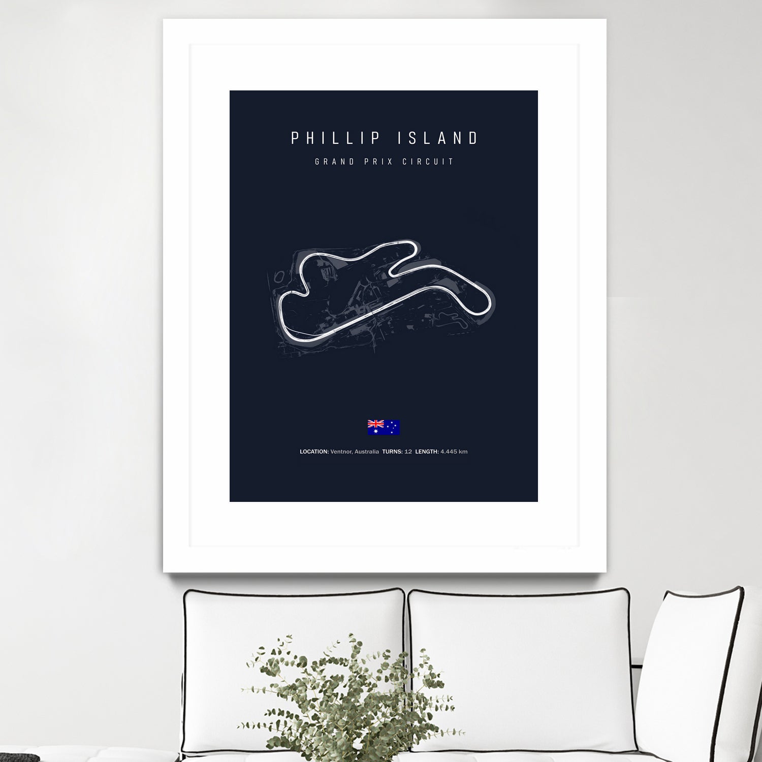 Phillip Island Circuit by Ilham Akbar on GIANT ART - black digital painting