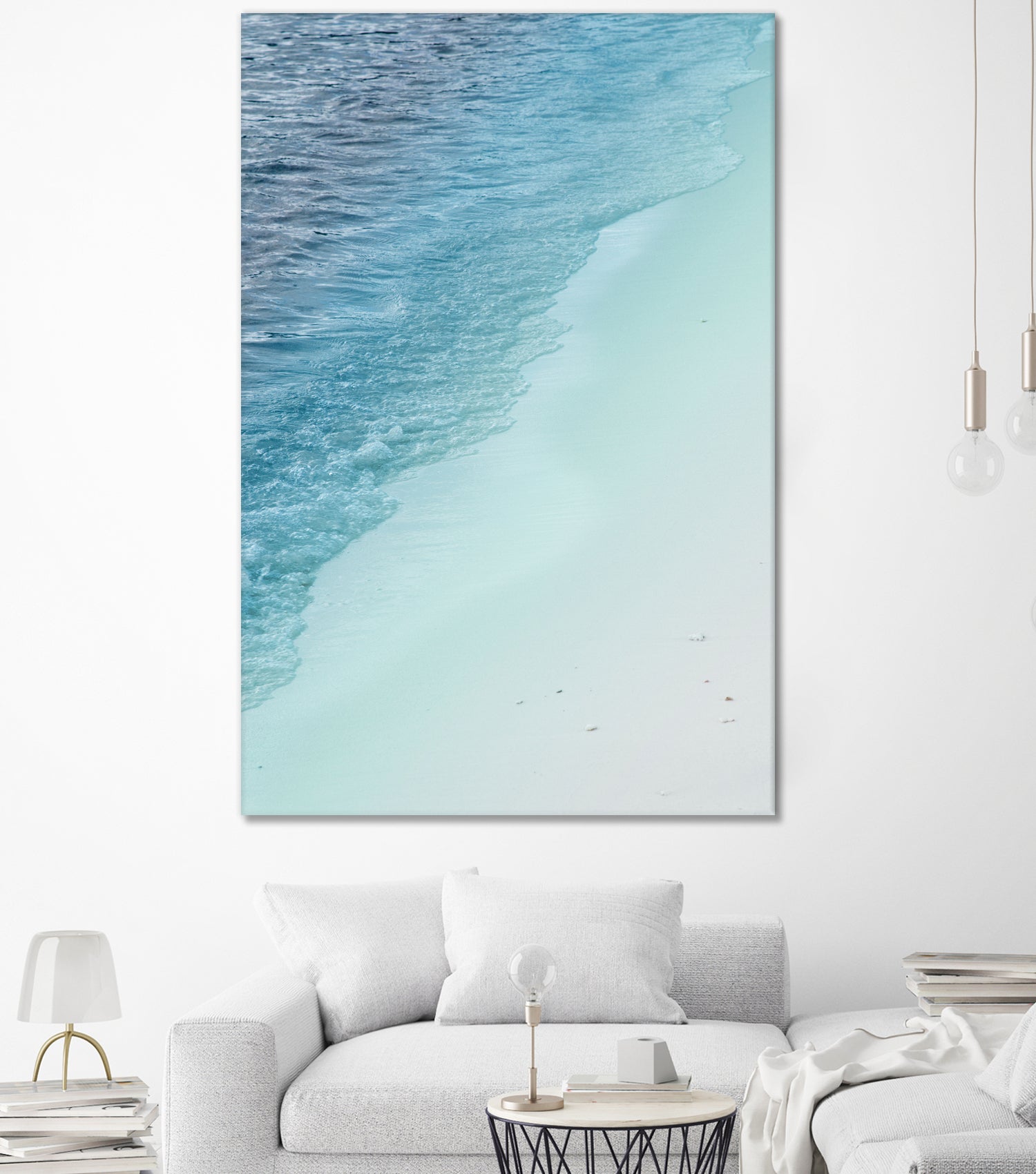 Pastel Ocean Beauty #2 #wall #decor #art by Anita & Bella Jantz on GIANT ART - blue photo manipulation