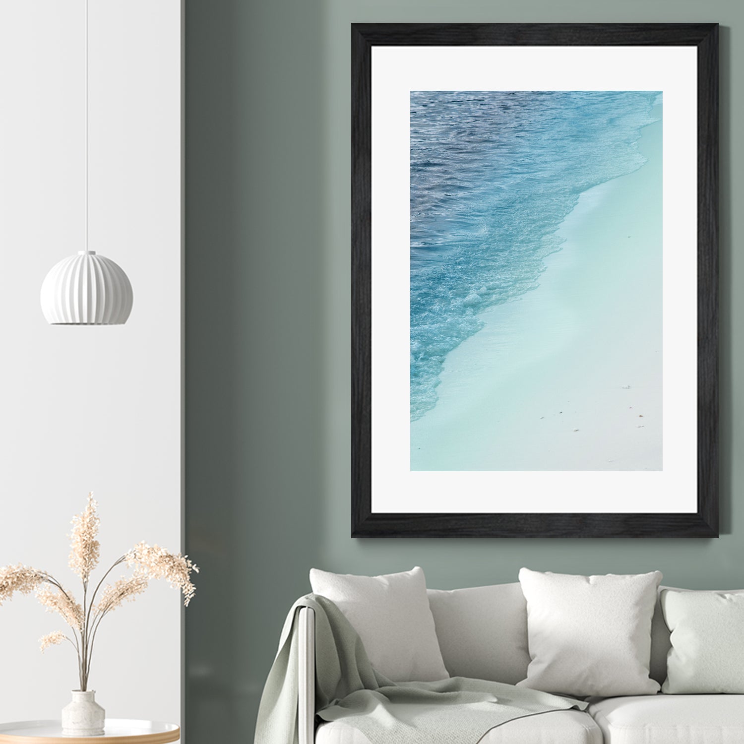 Pastel Ocean Beauty #2 #wall #decor #art by Anita & Bella Jantz on GIANT ART - blue photo manipulation