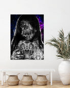 Monarch by Ryan Scardecchio on GIANT ART - fuchsia digital drawing