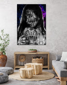 Monarch by Ryan Scardecchio on GIANT ART - fuchsia digital drawing