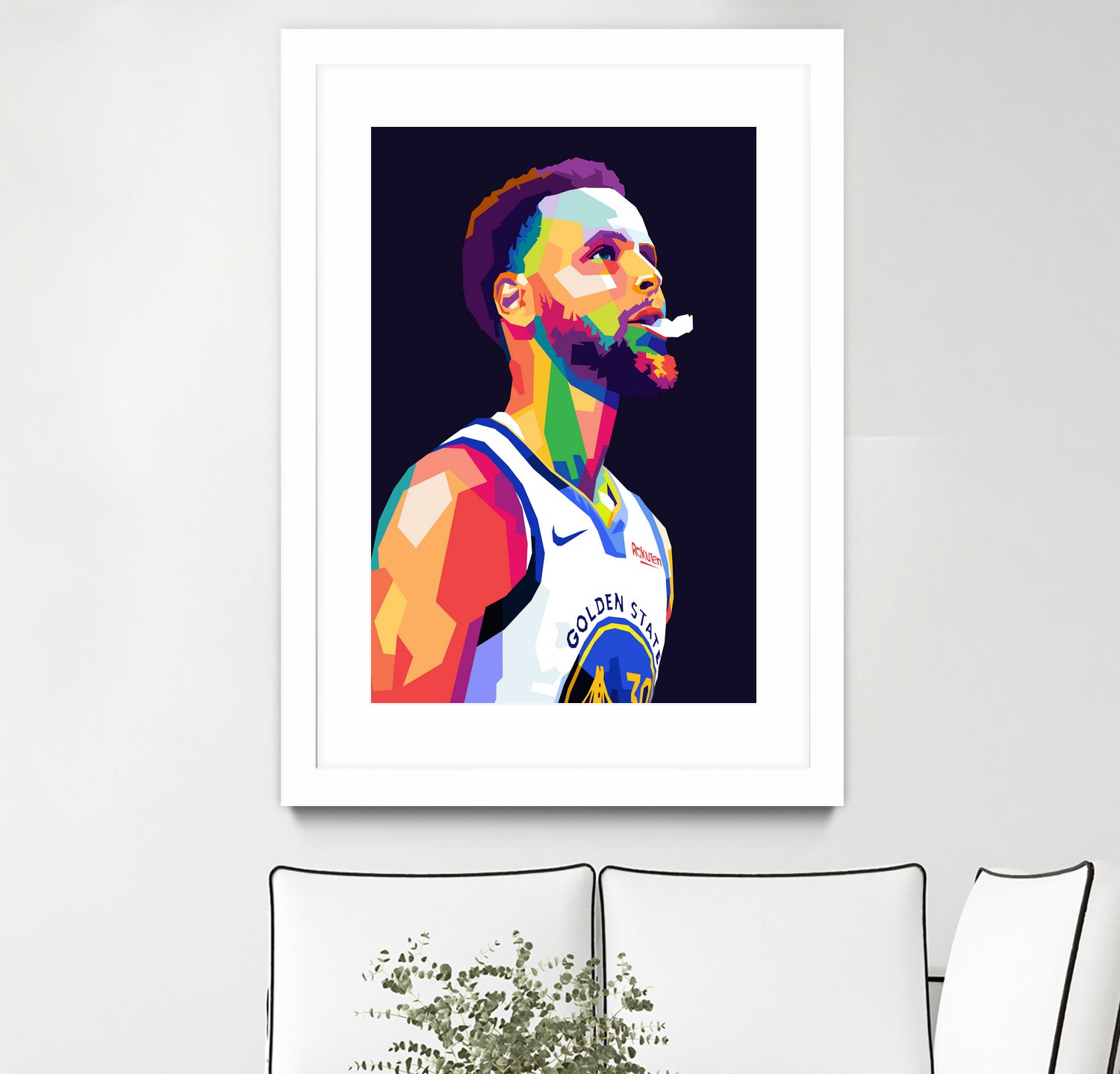 stephen curry Wpap Pop Art by Noval Purnama on GIANT ART - black character design