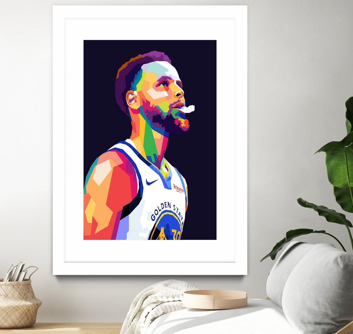 stephen curry Wpap Pop Art by Noval Purnama on GIANT ART - black character design