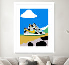 Cow sneakers by Yanuar Ahmat on GIANT ART - white digital drawing