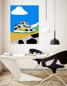 Cow sneakers by Yanuar Ahmat on GIANT ART - white digital drawing