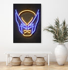 Wolverine by Octavian Mihai Mielu on GIANT ART - blue 3d art