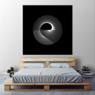 Variations on a Cardioid Theme 243 by Iustina Istrati on GIANT ART - black digital drawing