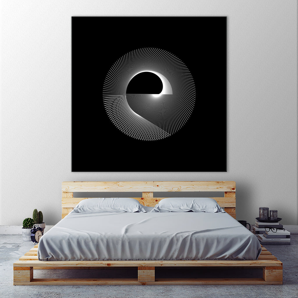 Variations on a Cardioid Theme 243 by Iustina Istrati on GIANT ART - black digital drawing