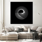 Variations on a Cardioid Theme 243 by Iustina Istrati on GIANT ART - black digital drawing