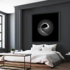 Variations on a Cardioid Theme 243 by Iustina Istrati on GIANT ART - black digital drawing