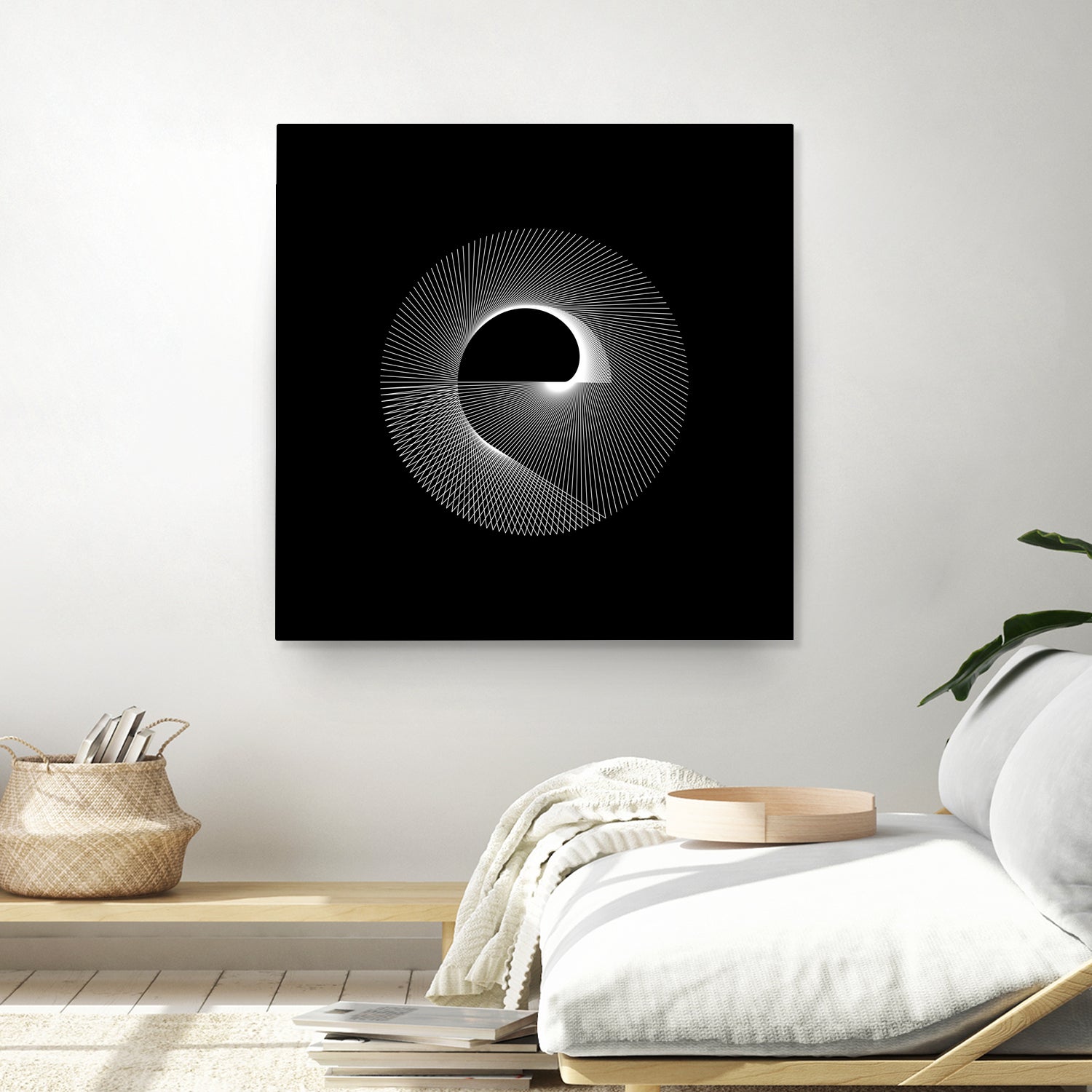 Variations on a Cardioid Theme 243 by Iustina Istrati on GIANT ART - black digital drawing