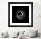 Variations on a Cardioid Theme 243 by Iustina Istrati on GIANT ART - black digital drawing